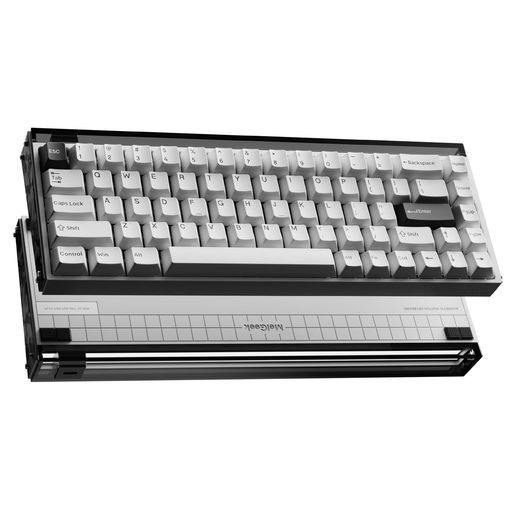 MelGeekMADE 68 Ultra有線キーボード US英語配列 ホール効果磁気スイッチゲーミングキーボード 65%コンパクトラピッドトリガー ホットスワップ RGBスナップタップ-調整 なアクチュ…
