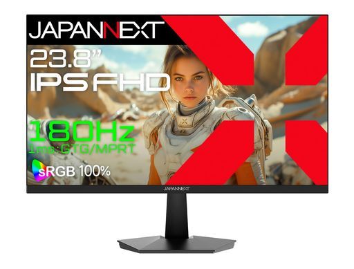 .8インチIPSパネル搭載180 Hz対応フルHD 1920 x 1080 解像度ゲーミングモニターJN- ms GTG|MPRT HDMIDPsRGB PS 5 120 Hz接続