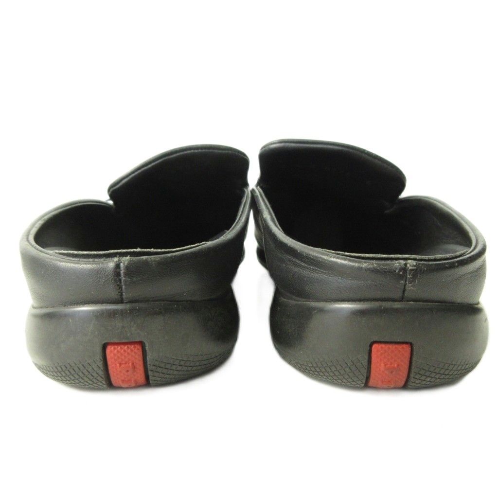 プラダ　ミュール　37 プラダスポーツ PRADA SPORT ミュール シューズ スクエアトゥ レザー 6