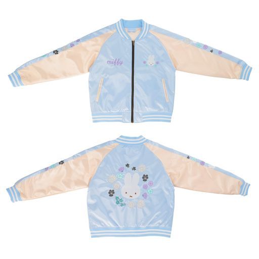 丸眞 キャラジャン フラワーシャワーミッフィーチェスト96~104 CM 身長175~185