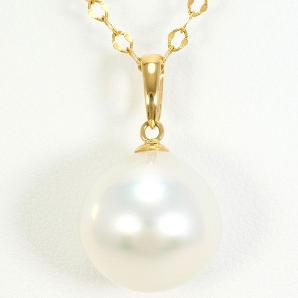 K 18 YG ネックレス necklace パール 真珠 総重量約4.3 g 約50 cm