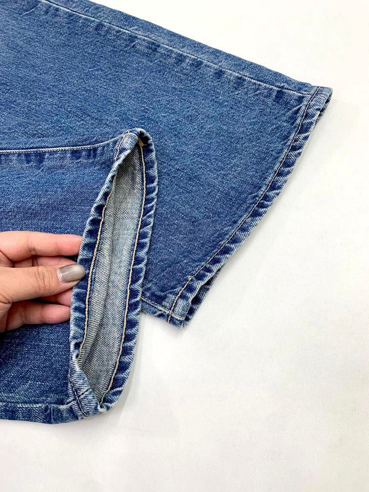 ワイド デニムパンツ