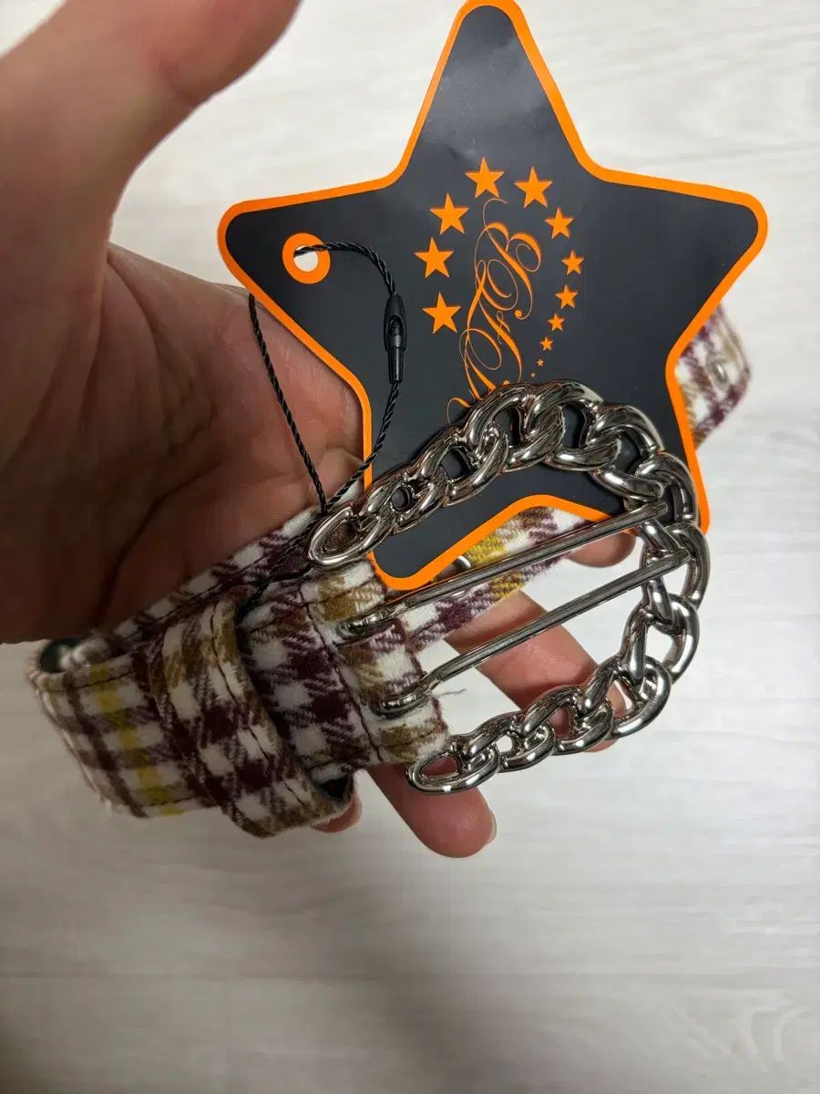 AFB ヴィンテージ CHECK ベルト S