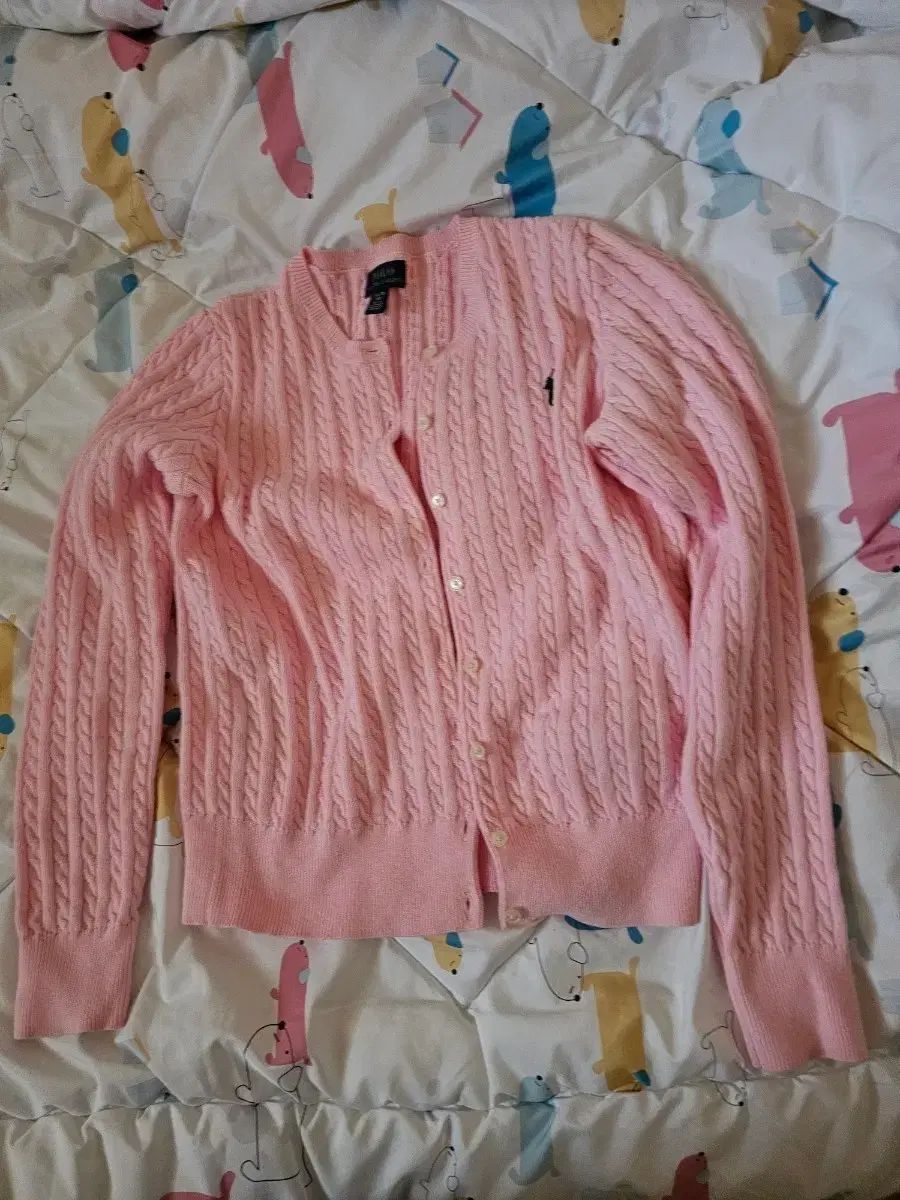 ポロラルフローレン ピンク色 カーディガン