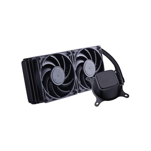 玄人志向水冷CPUクーラー無発光ブラックモデル240 mm 120 mmPWMファンx 2 ASETEK製ラジエーター搭載KURO- |V