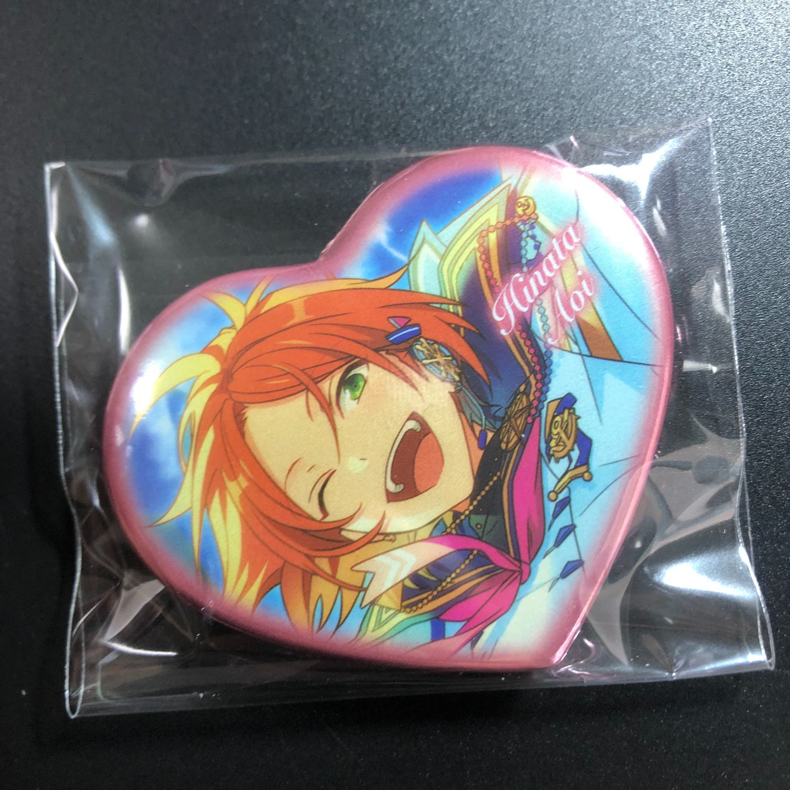 あんさんぶるスターズ 葵 ひなた あんスタ ハート型缶バッジ - メルカリ