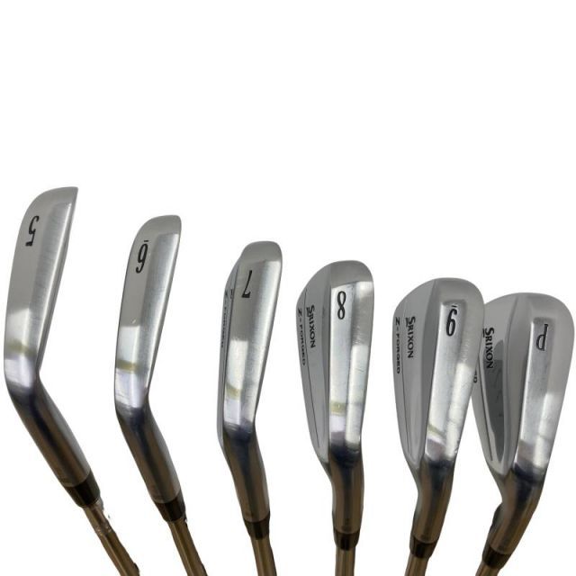 中古】 ダンロップ SRIXON Z-FORGED 6S アイアンセット IR 純正特注