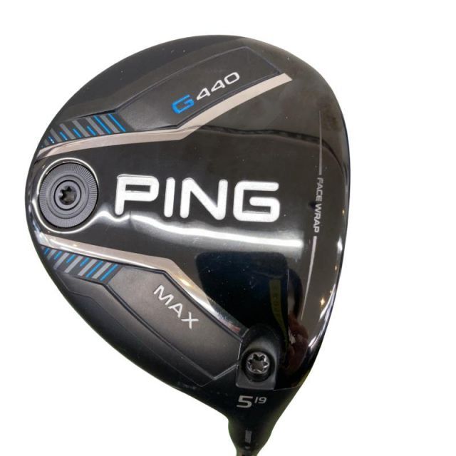 ピン G 440 MAX 5 W フェアウェイウッド FW PING TOUR 2.0 BLACK 75 フレックスS メンズ 男性用 右利き 右用 Bランク ゴルフクラブ