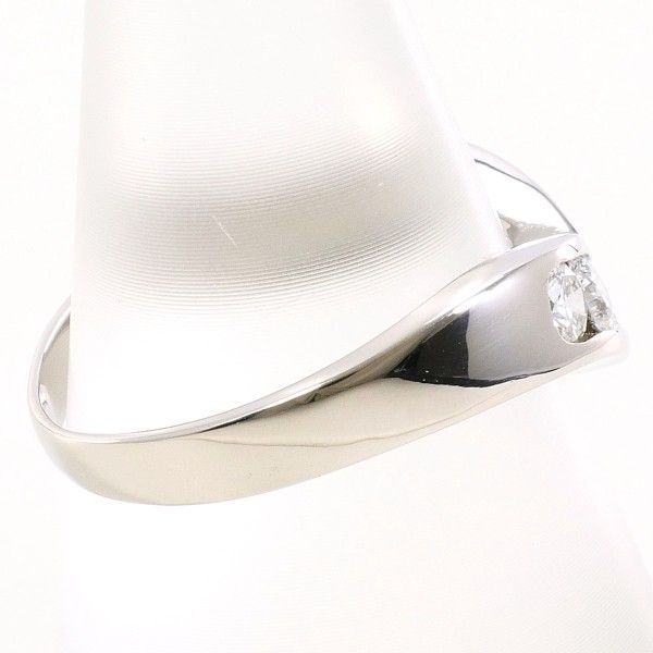 ダイヤモンド リング 12号pt850 ジュエリーマキ 2種カット リング 指輪 ダイヤモンド 1ct プラチナ