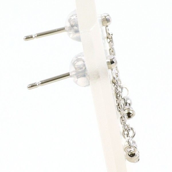 PT850 PT900 PT950 ピアス pierced earrings ダイヤ 総重量約0.8g