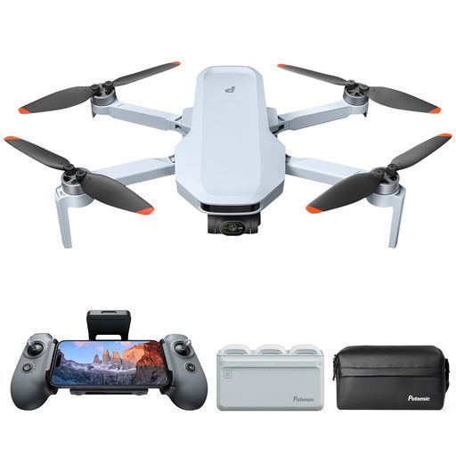 8 K写真- 新型 PotensicATOM 2ドローン4 K動画カメラ付きリモートID内蔵3軸ジンバルAIトラッキングAIスマート撮影AIクイックショット最大伝送距離10 kmGPS縦向き撮影クイック転送クルーズ制御