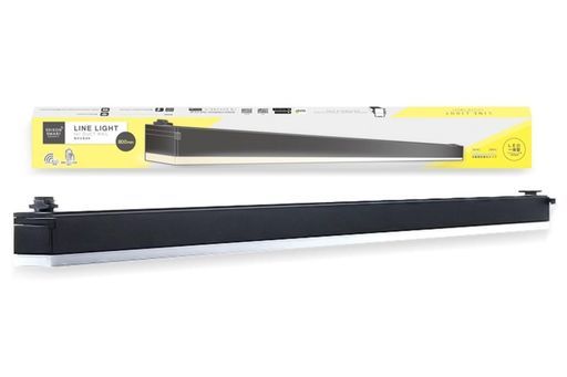 エジソンスマートダクトレール用照明ラインライト 800 mm LED一体型スマートライトAlexa対応スマート照明バーライト リモコン対応