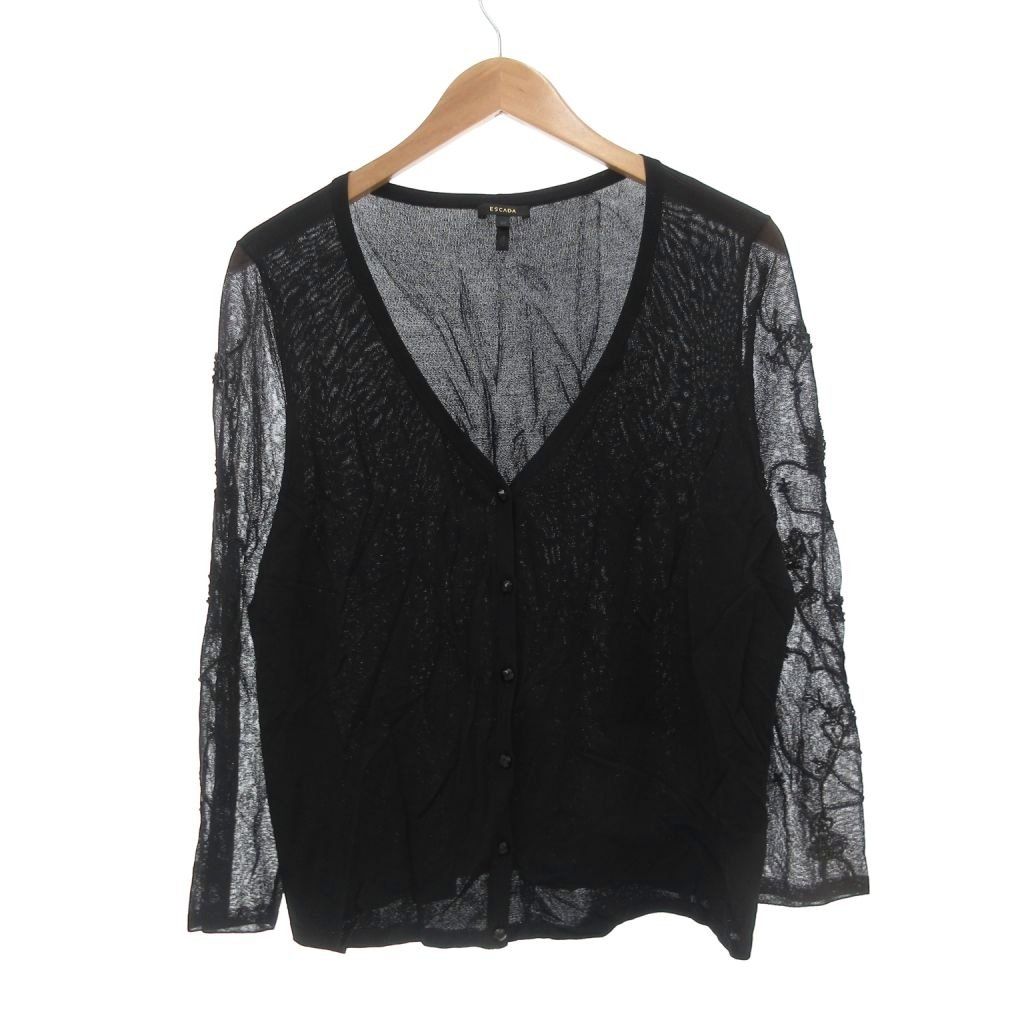 エスカーダ ESCADA 国内正規 美品 2点セット まとめ シースルーニット