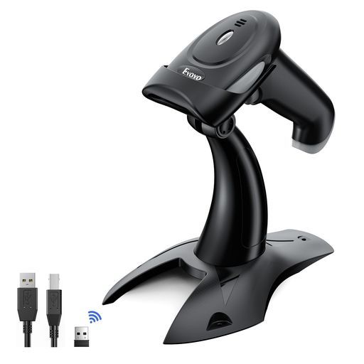 2025年新型】EyoyoバーコードリーダーワイヤレスQRコードリーダーバー