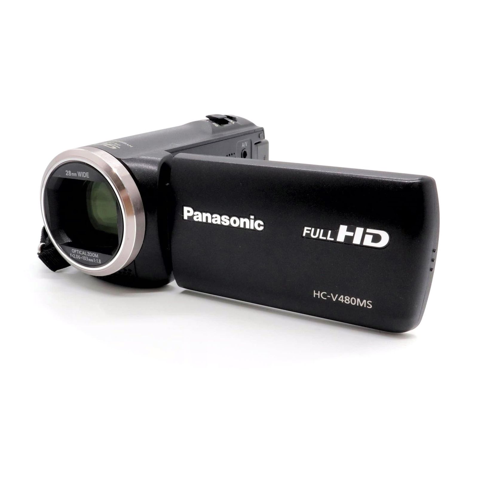 上 ビデオカメラ Panasonic HC-V 480 MS-K ブラック パナソニック k 3304