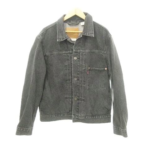 リーバイス Levi s PREMIUM RELAXED デニム ジャケット Gジャン ジーンズ Mサイズ 黒 ブラック