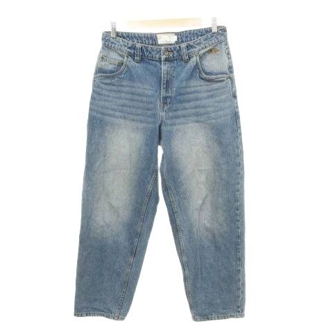 ダイム DIME バギー デニム ジーンズ パンツ ワイド ロゴ ジップアップ