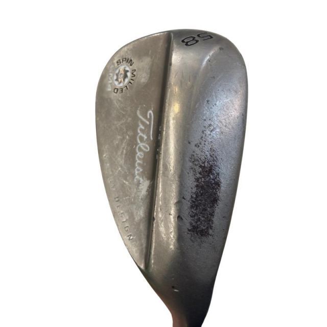 中古】 タイトリスト VOKEY SPIN MILLED SM4 ブラックニッケル 58°/12
