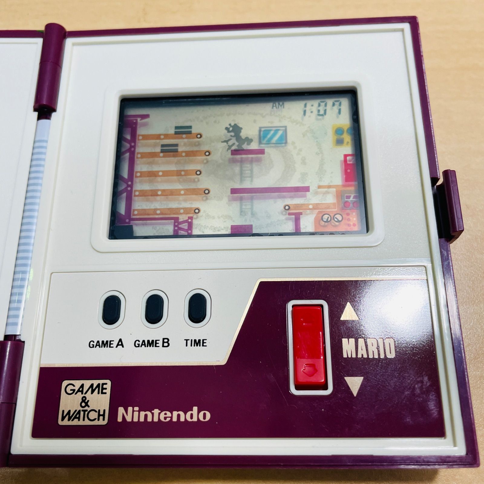 ジャンク品】Nintendo ゲームウォッチ MARIO BROS マリオブロス POKKA