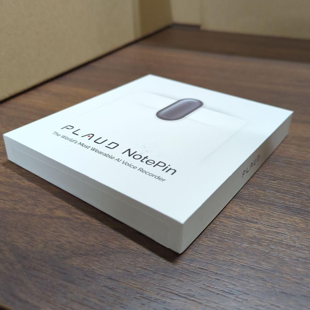  PLAUD NotePin AI ボイスレコーダー グレー ICレコーダー ボイスレコーダー レコーダー