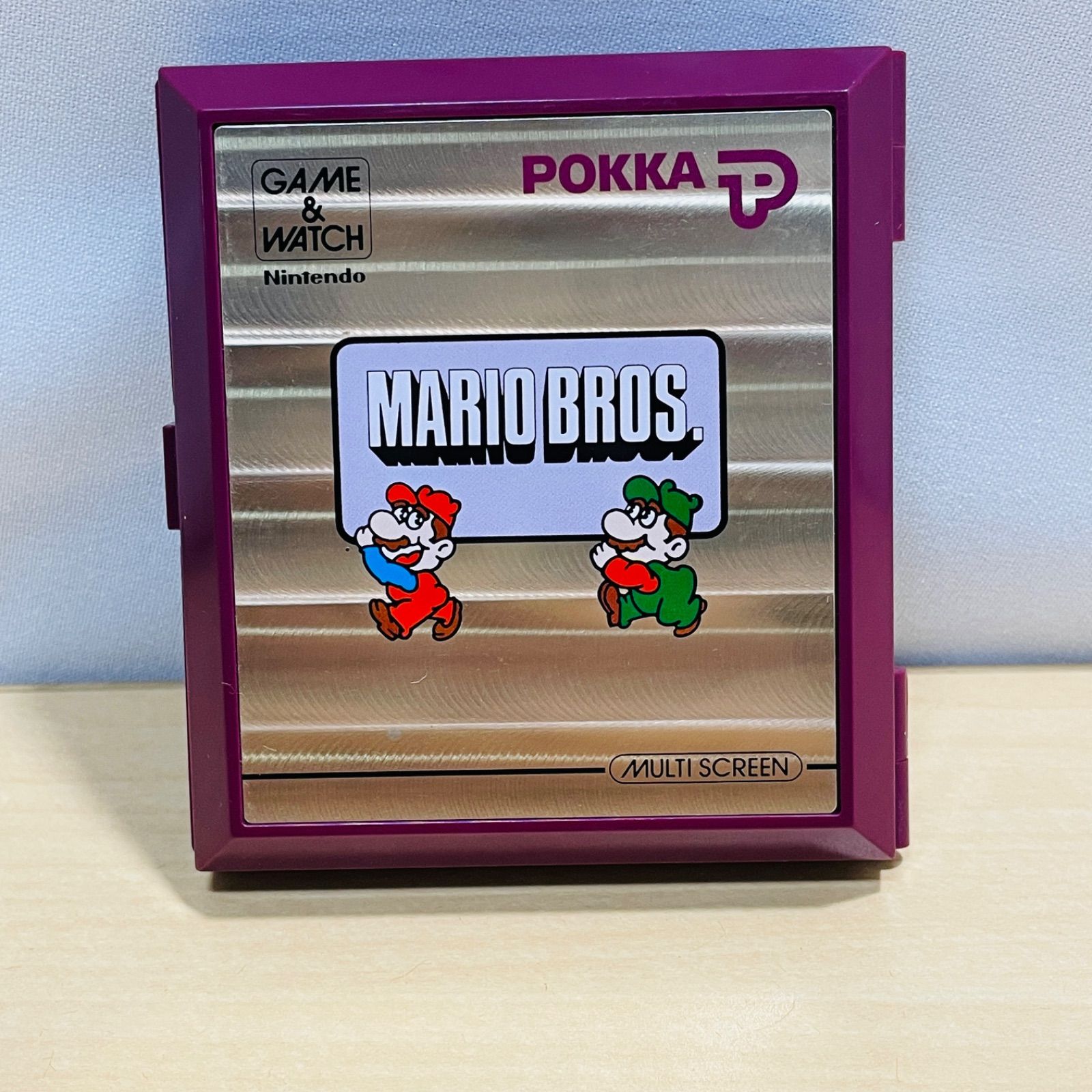 品 Nintendo ゲームウォッチ MARIO BROS マリオブロス POKKA