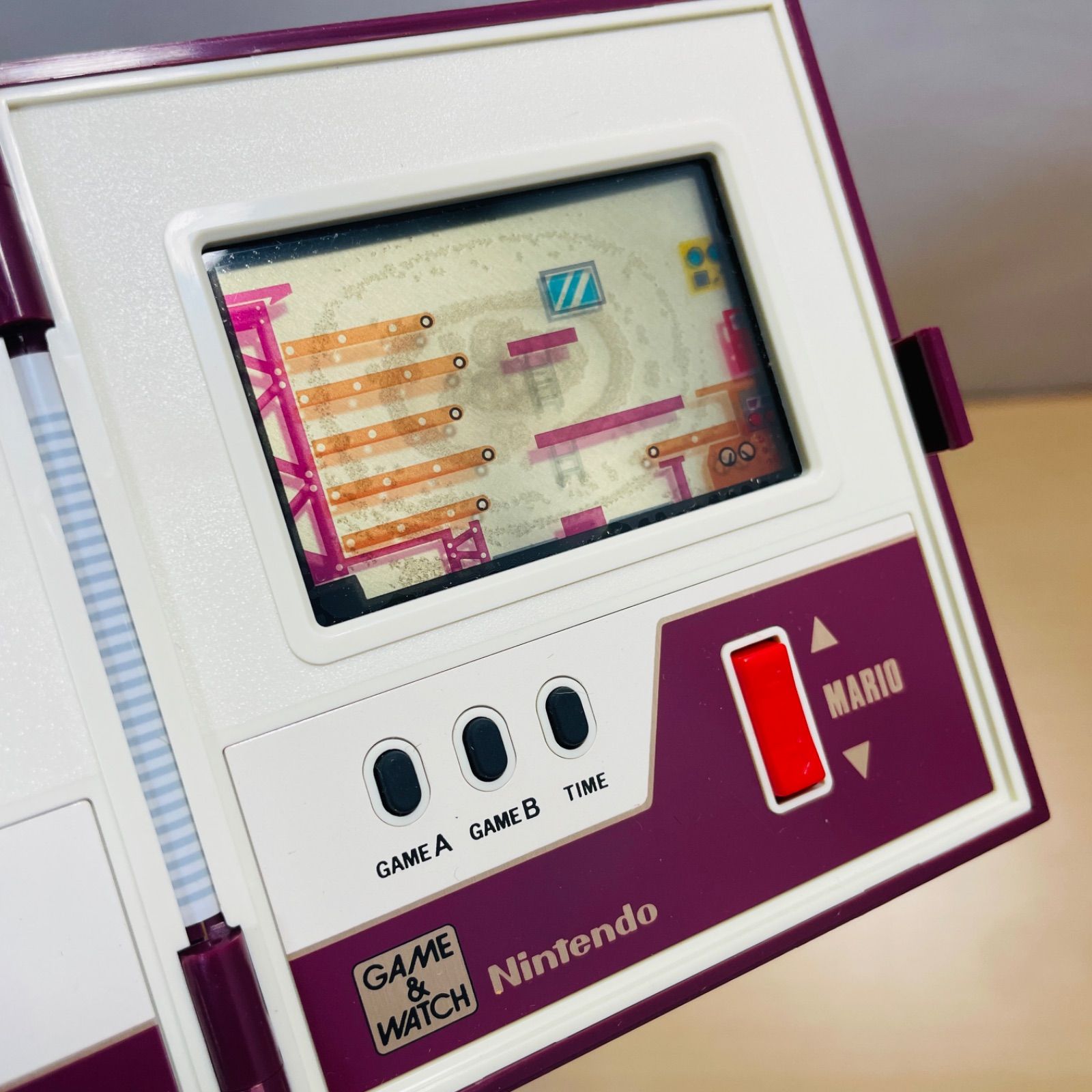 ジャンク品】Nintendo ゲームウォッチ MARIO BROS マリオブロス POKKA