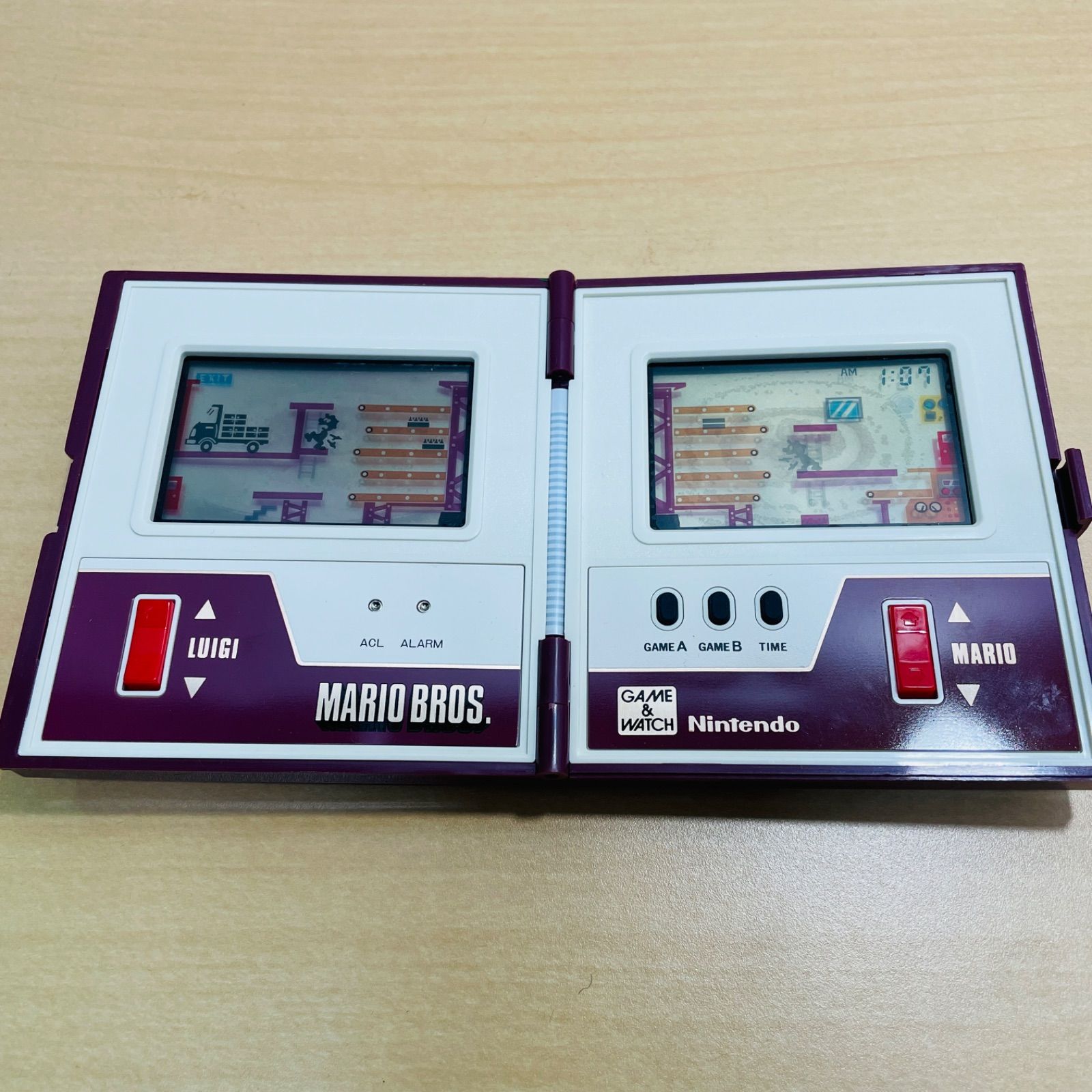 ゲームウォッチ MARIO BROS. ジャンク品 ジャンク品】Nintendo ゲームウォッチ MARIO BROS マリオブロス POKKA