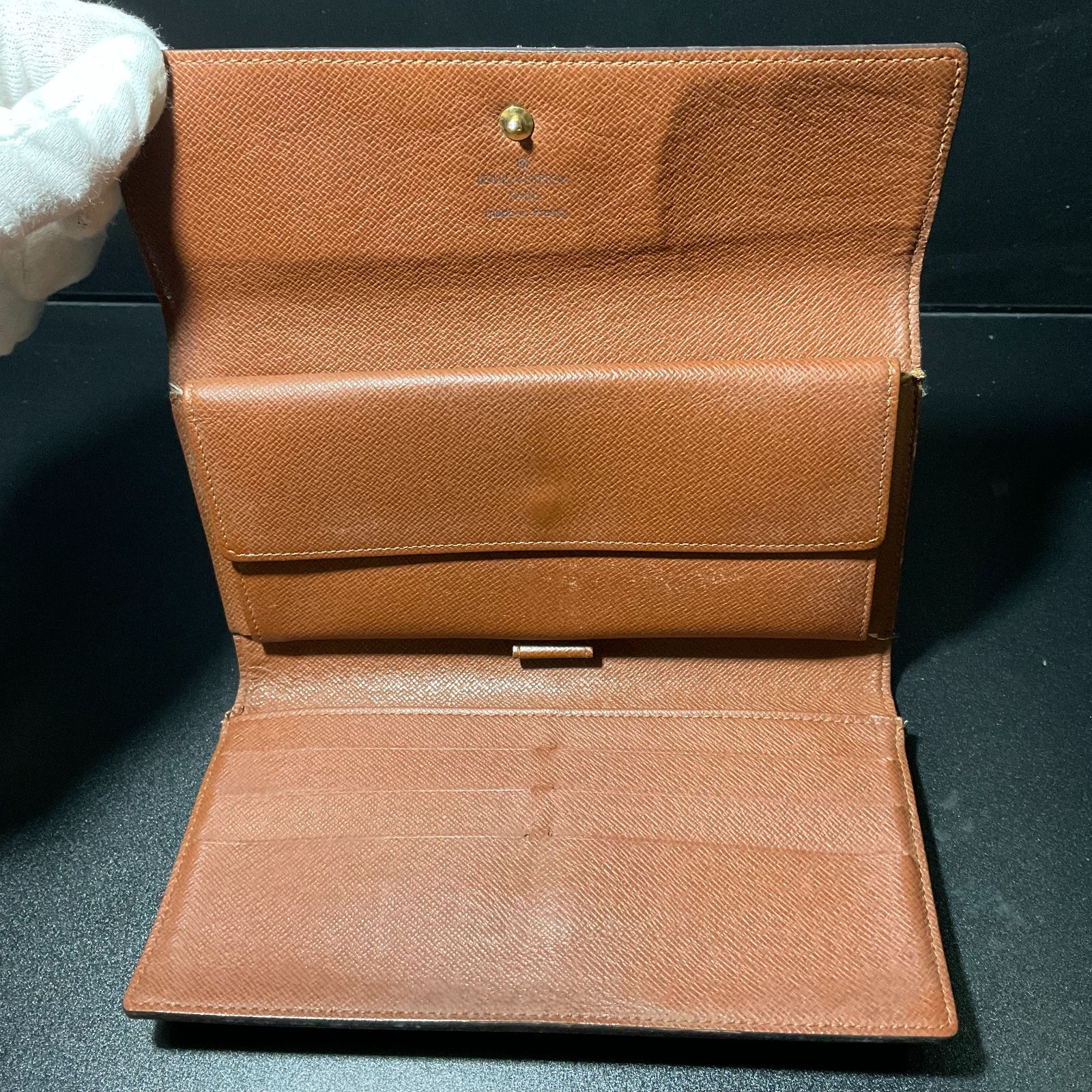 ルイヴィトン モノグラム ポルトトレゾール インターナショナル A706 ☆美品 LOUIS VUITTON インターナショナル ポルトトレゾーモノグラム