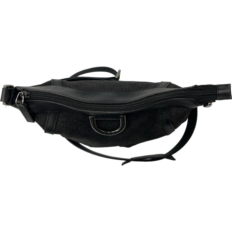 GUCCI グッチ ショルダーバッグ アビー レザー キャンバスGG柄 265691