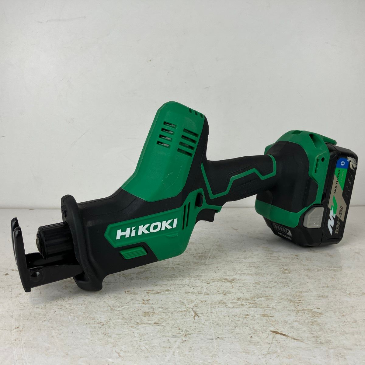 ЗЗHiKOKI ハイコーキ 18 v コードレスセーバーソー バッテリーx 1付 充電器無し CR DA グリーン
