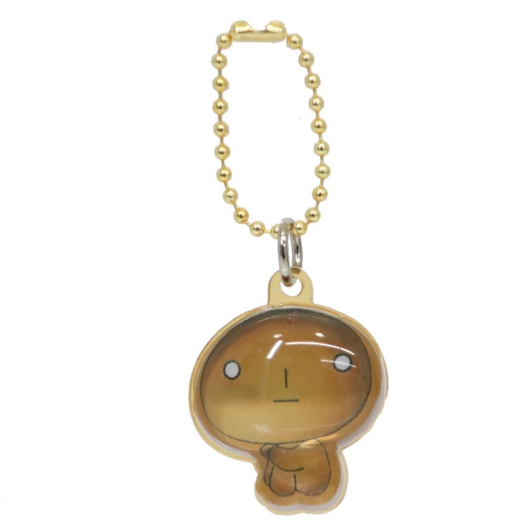 メール便】こげぱん キーホルダー ぷっくりったいプチボールチェーン