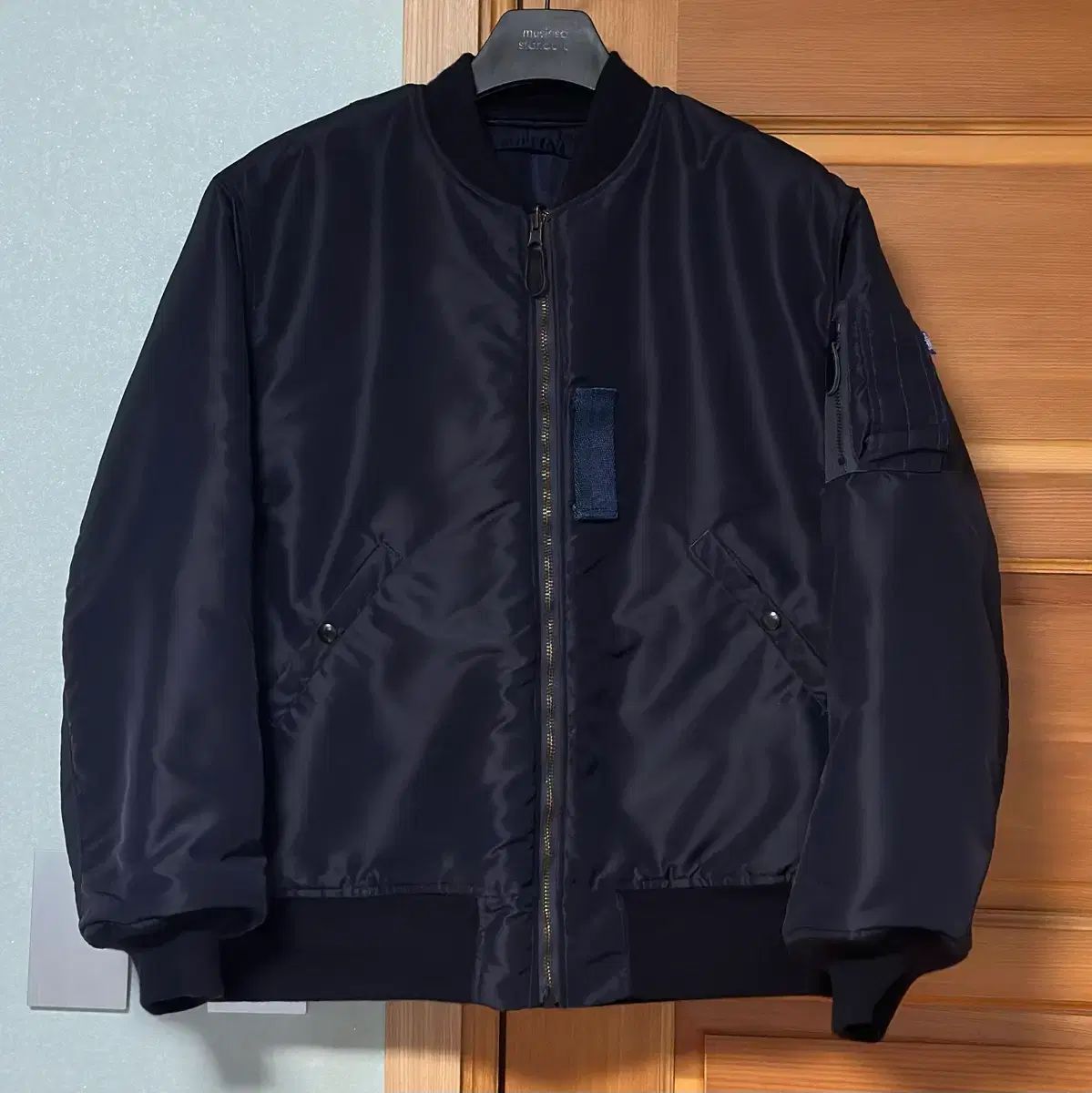 サンドパイパー MA-1 麻ジャケット Lサイズ