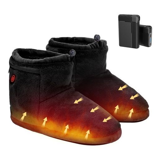 soribia 電気スリッパフットウォーマースリッパ室内USB足温器歩ける電気足温器足元ヒーター速暖3段階温度調節 8000 mAhバッテリー付き軽量秋冬コードレスあったか防寒対策洗濯可滑り止め…