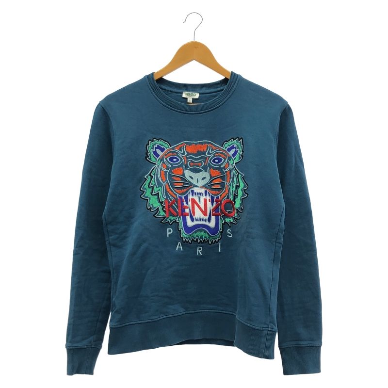 KENZO Classic Tiger Sweatshirt スウェット S ブルー ケンゾー 10