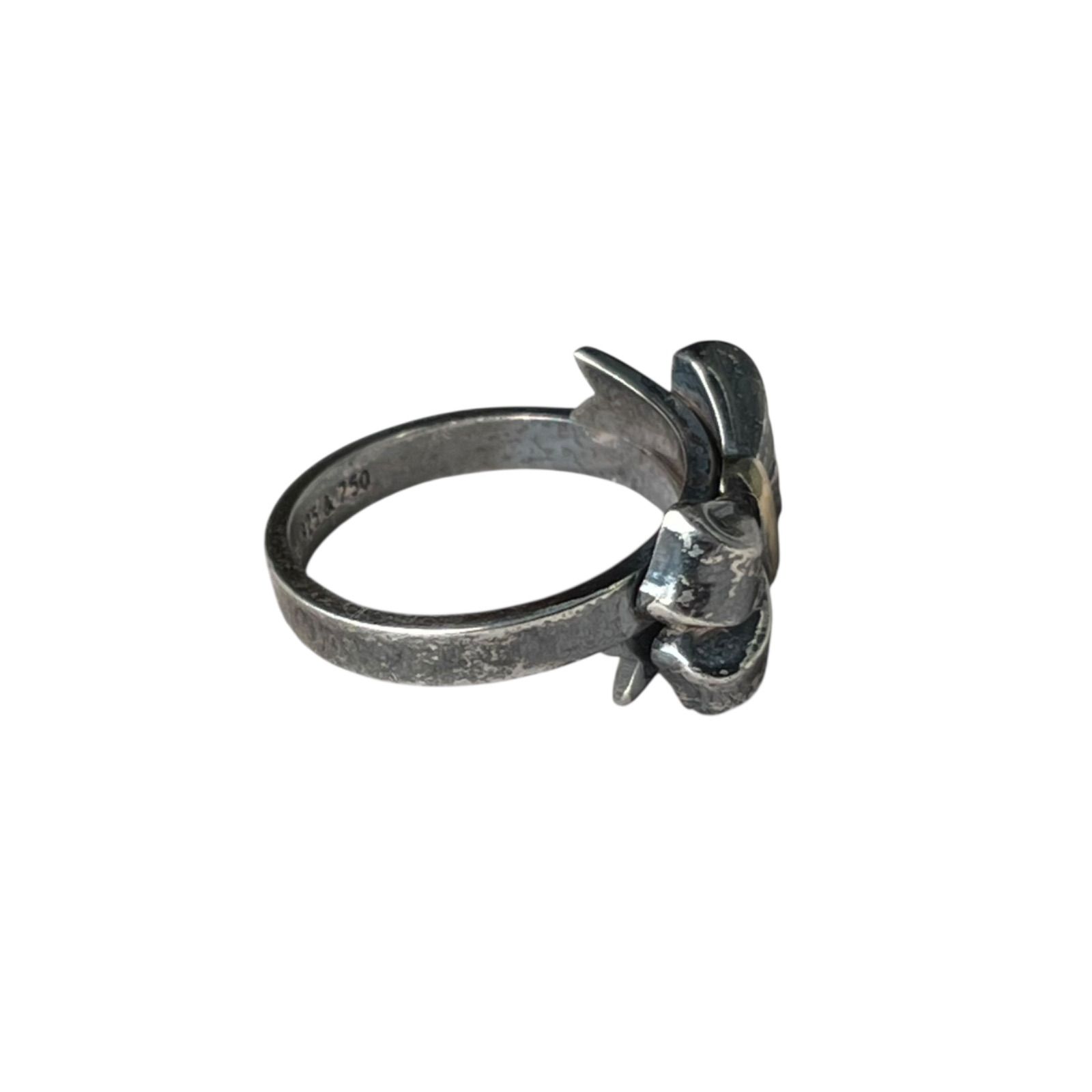 管2512-370】TIFFANY&Co. ティファニー リボン モチーフ リング 925 