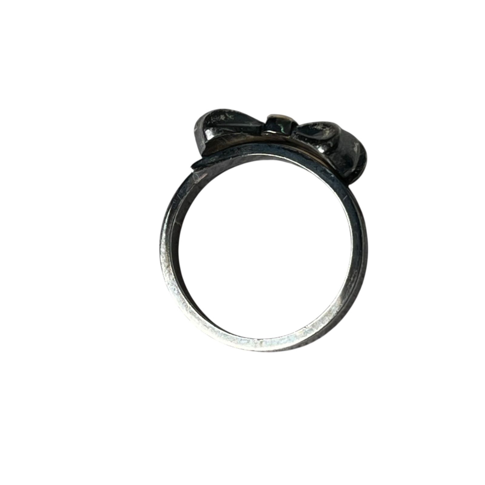管2512-370】TIFFANY&Co. ティファニー リボン モチーフ リング 925 
