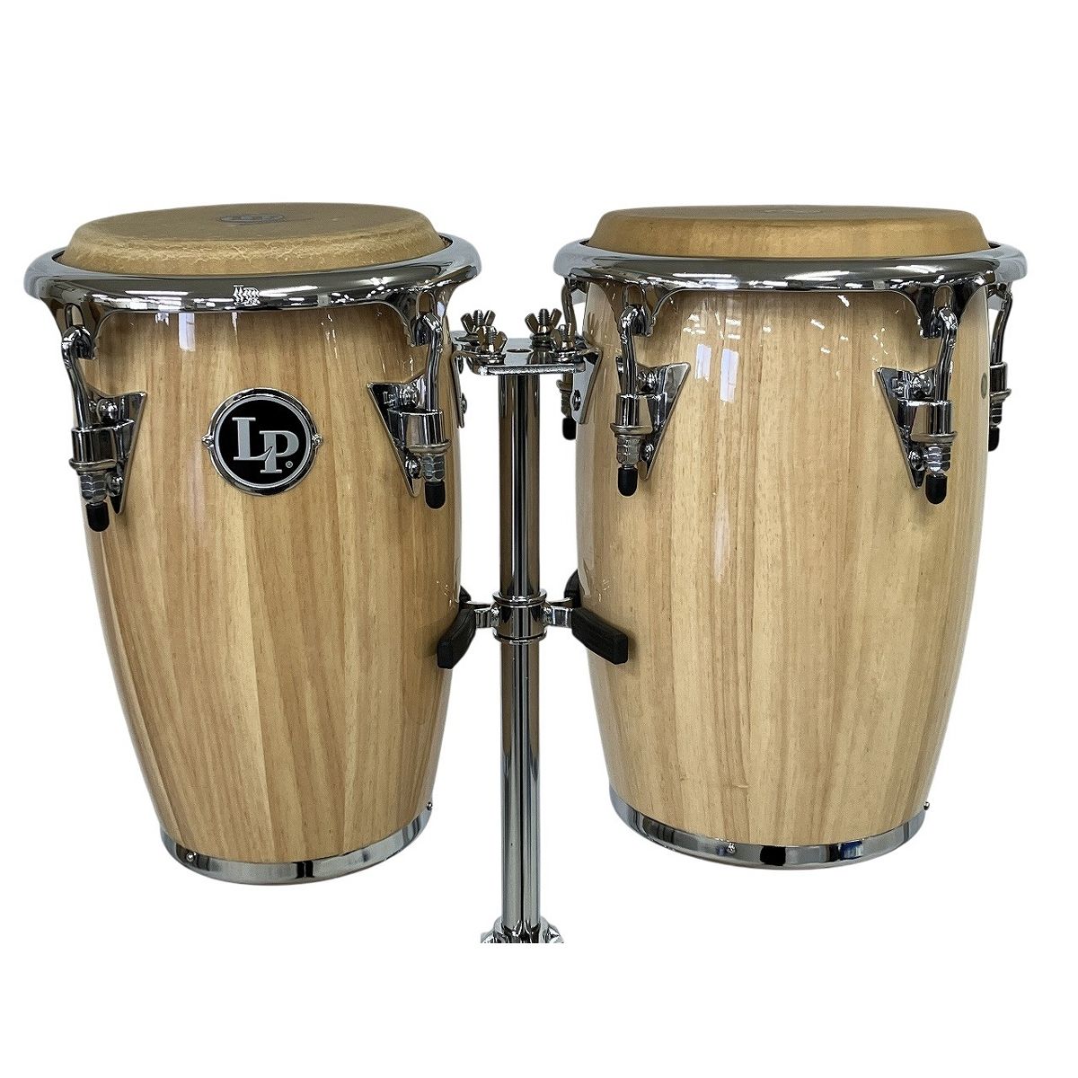 LP LP-JRX-AW ジュニアコンガセット スタンド付 Natural 本革 ウッド