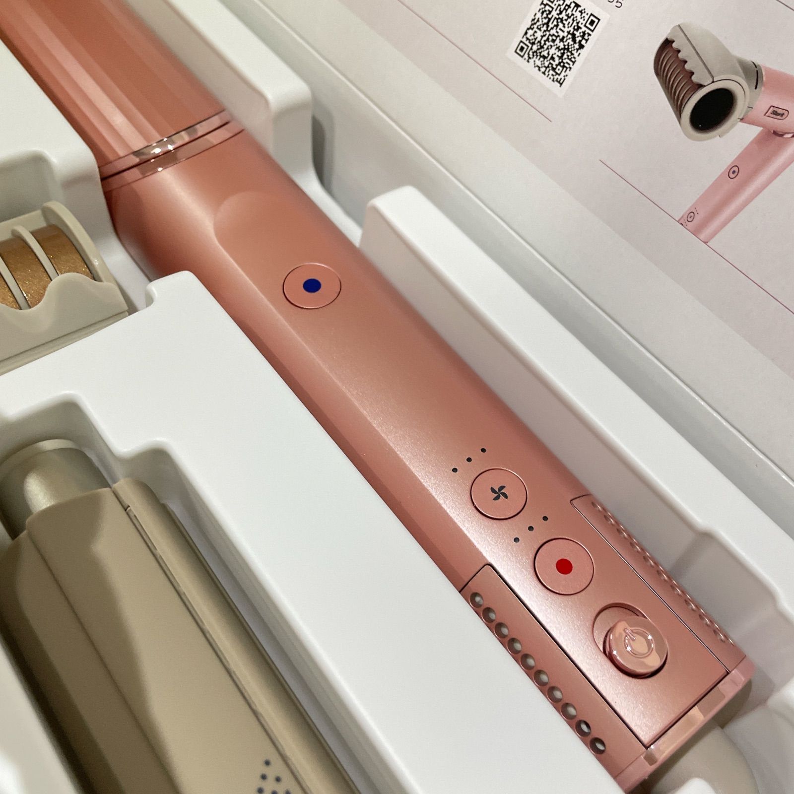 美品】Shark シャーク ヘアドライヤーFlexStyle HD434JPK フラミンゴ