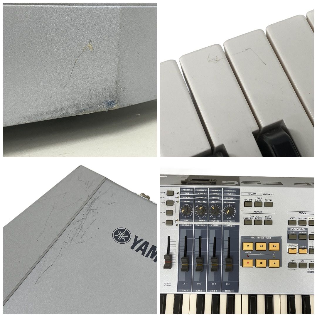 YAMAHA ヤマハ MOTIF ES6 シンセサイザー キーボード 鍵盤楽器 中古