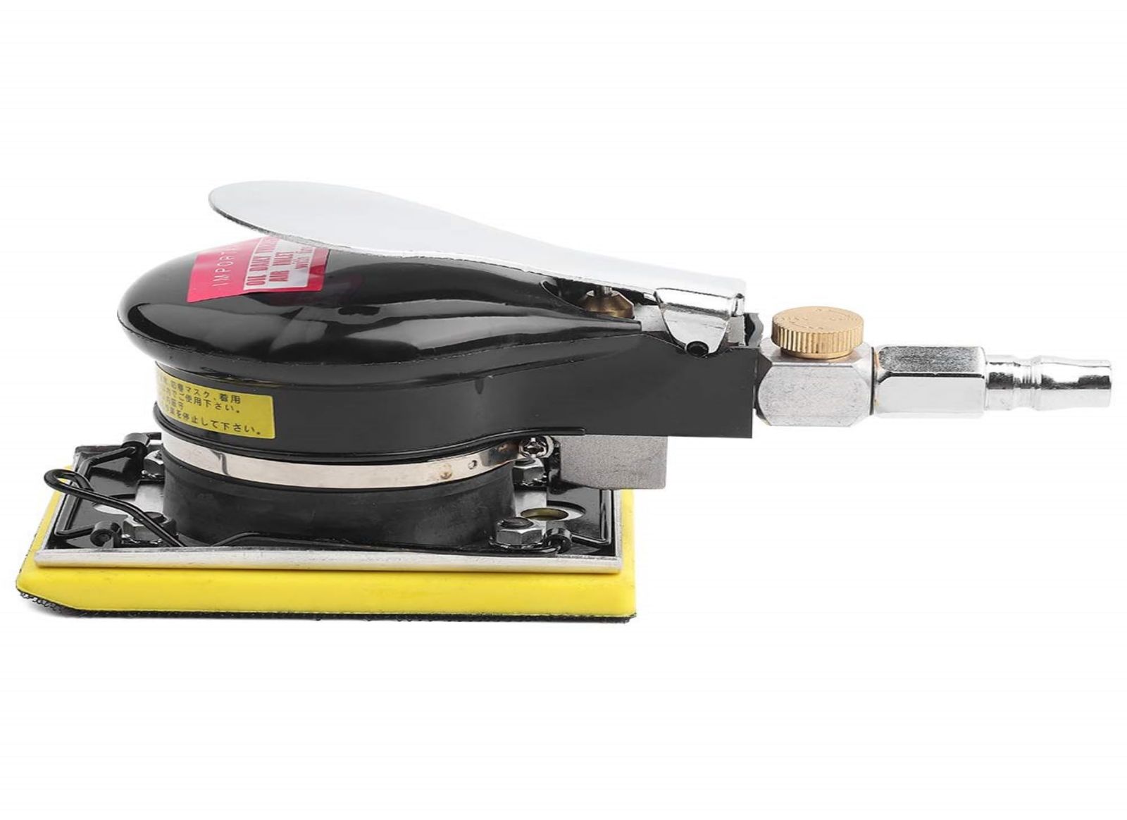 Yosoo オービタルサンダー ハンドヘルドエアーサンダー グラインダーポリッシャー 空気圧研磨工具 エアーポリッシュツール 10000 rpm 研磨用 家具造り 多機能 エアサンダー