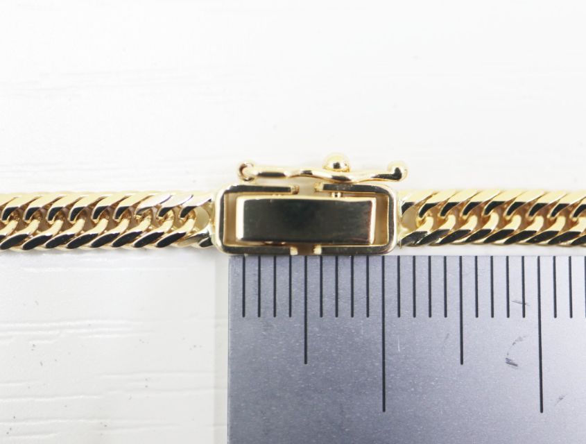 K 18 キヘイ 喜平 ネックレス 8面 トリプル 20.7ｇ 8メントリプル 18金 イエローゴールド 750 YG ジュエリー