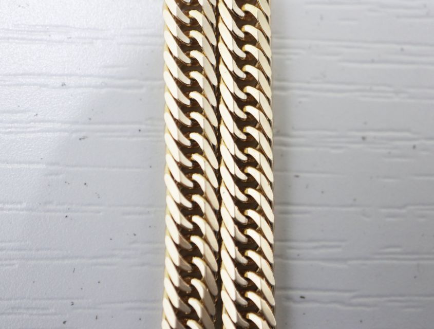  K 18 キヘイ 喜平 ネックレス 8面 トリプル 20.7ｇ 8メントリプル 18金 イエローゴールド 750 YG ジュエリー ネックレス アクセサリー