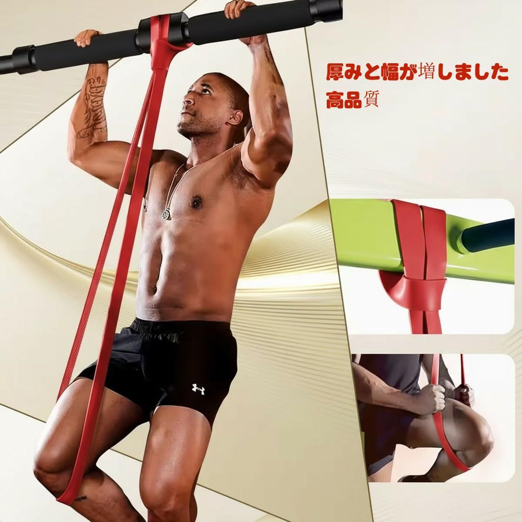 まとめ売り20セットトレーニングチューブ　レジスタンスバンド Amazon.co.jp: レジスタンスバンド トレーニングチューブ 懸垂