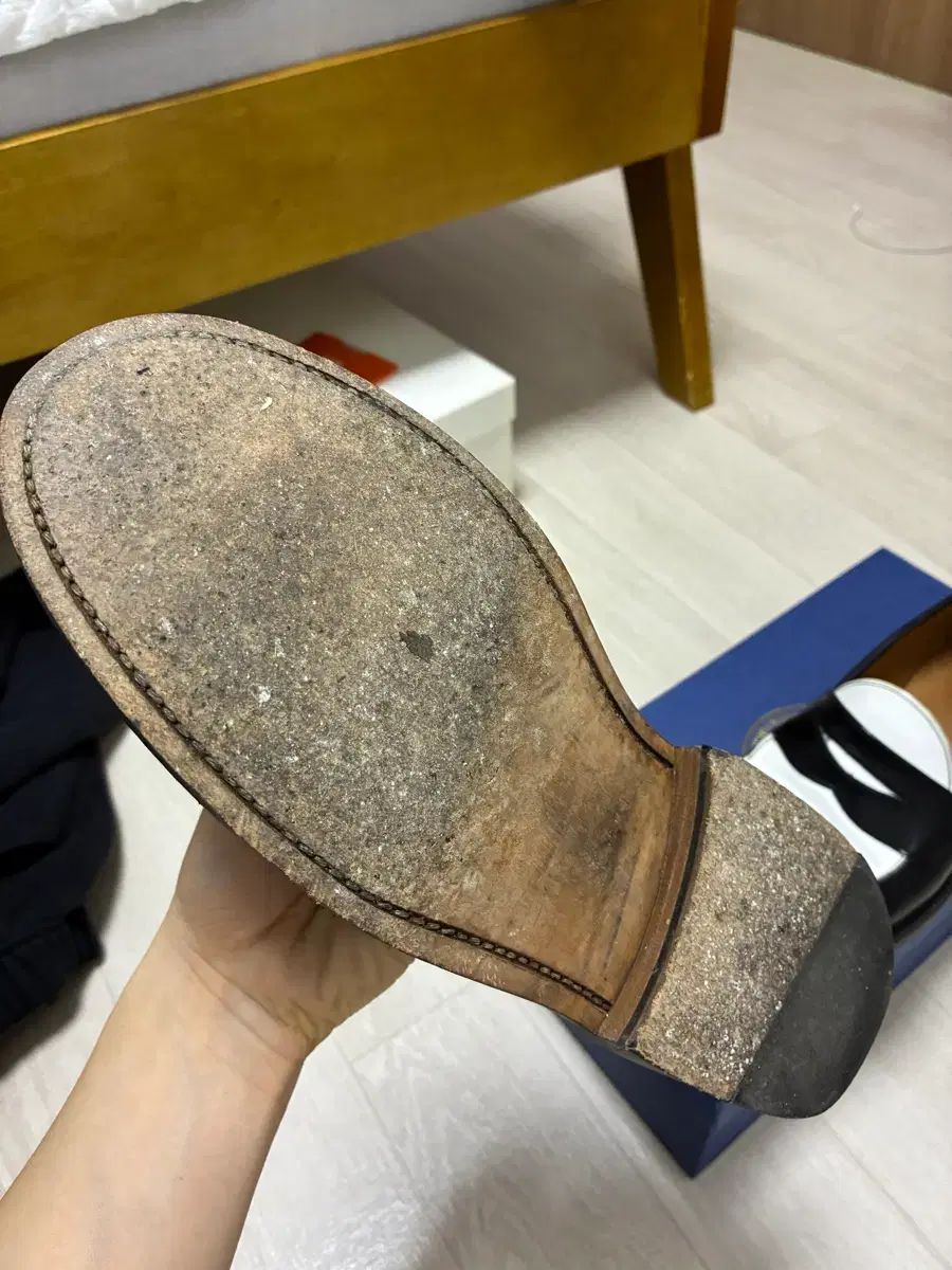  SANDERS サンダース ローファー サイズ6 250 ローファー ブーツ 革靴