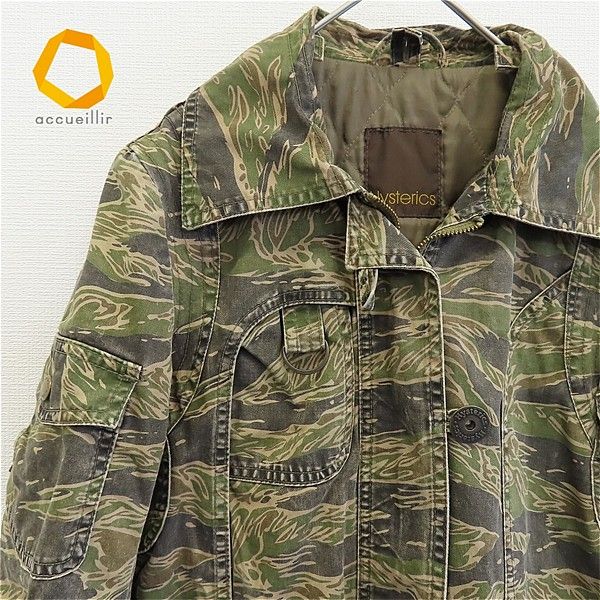 ヒステリック HYSTERICS ジャケット ブルゾン ミリタリージャケット