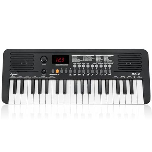 MK-2ミニキーボードピアノ子供用電子キーボード37キー40曲200音200