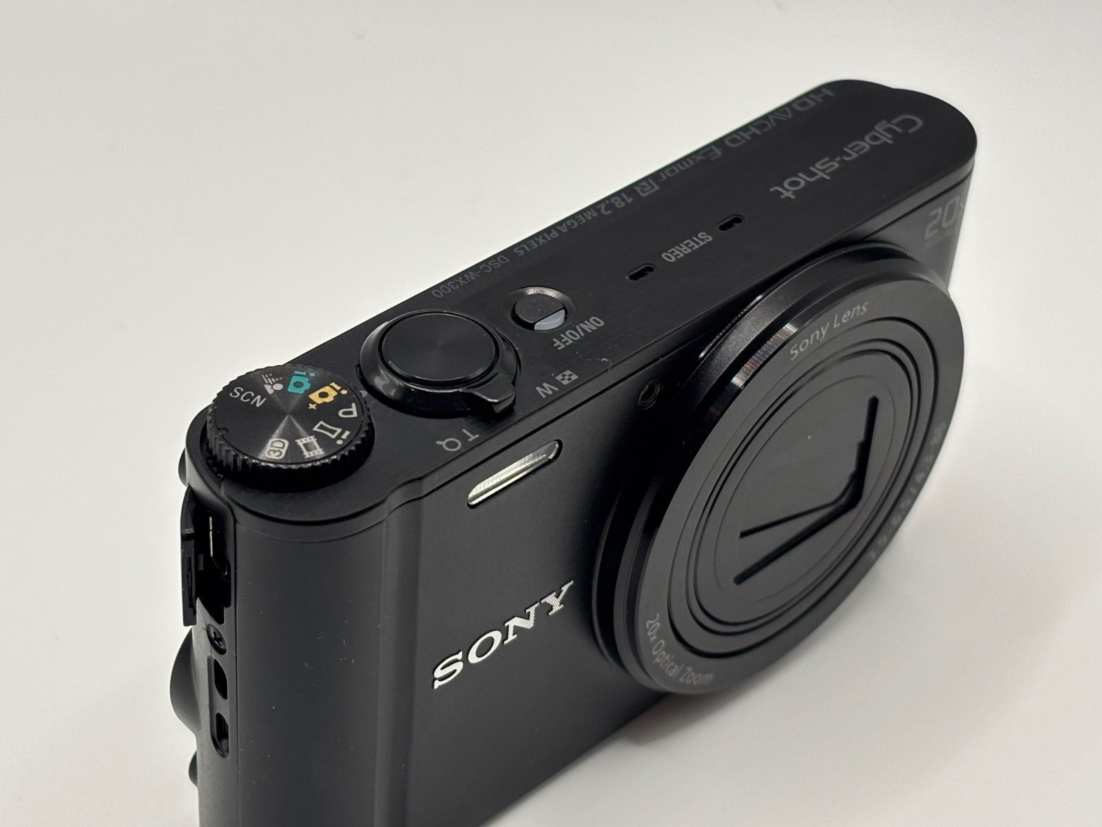 Sony Cyber-shot DSC-WX 300 ブラック 20 x 光学ズーム