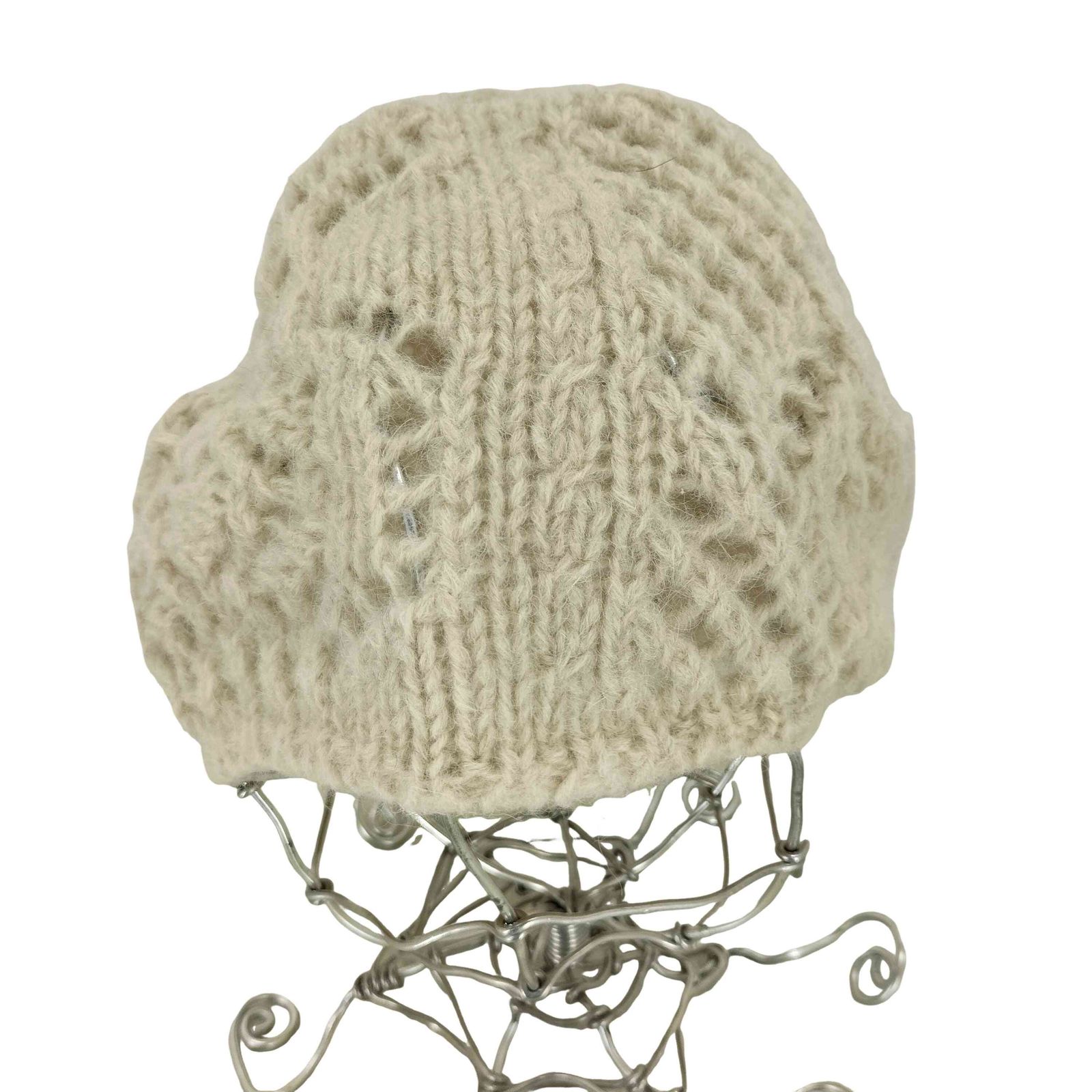 アワーレガシィー OUR LEGACY 23AW Bone Airy Alpaca Crochet BEANIE