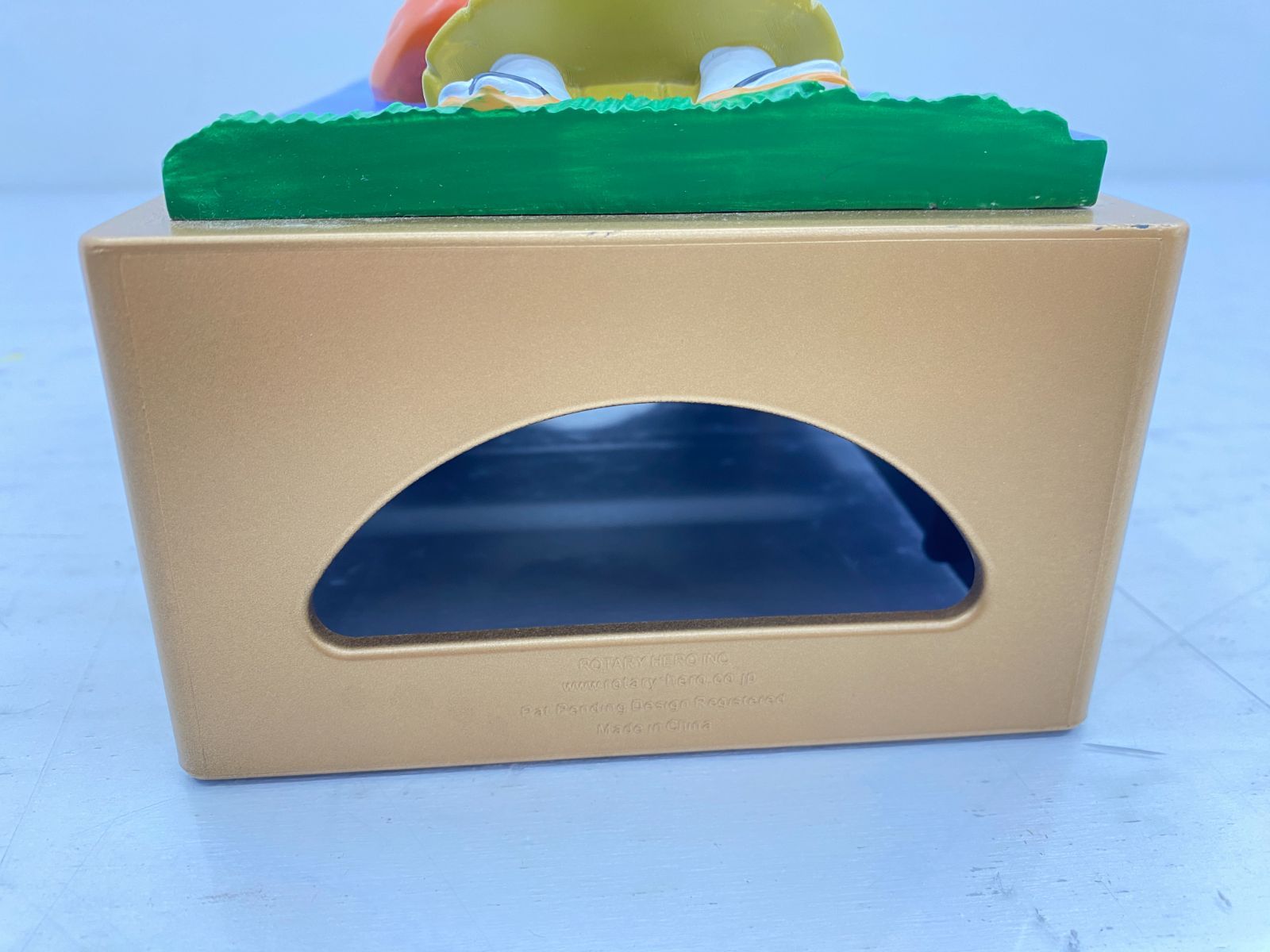 盛岡29-0098] 志村けんの大爆笑展 バカ殿 ティッシュケース 【中古/80