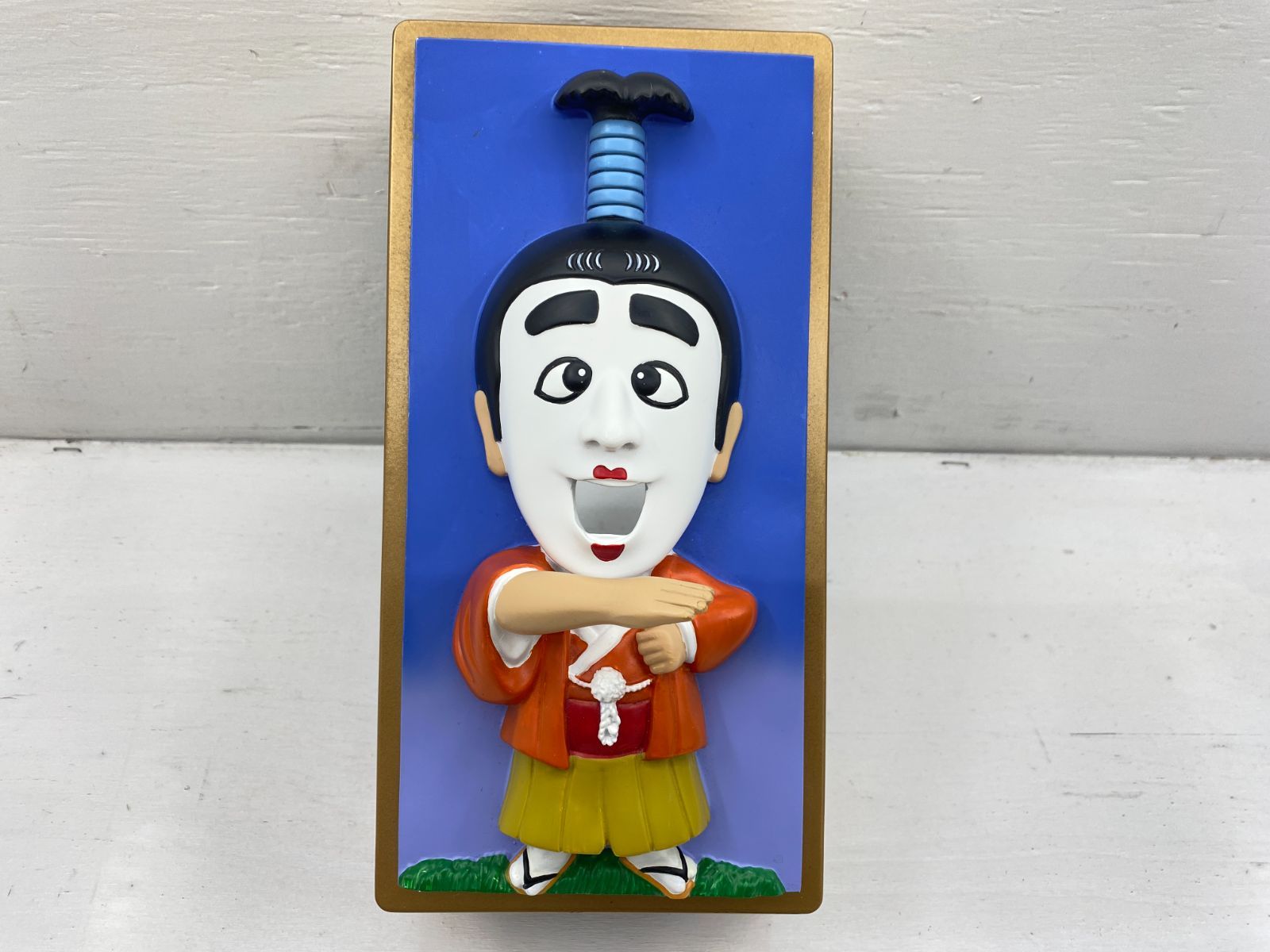 盛岡29-0098] 志村けんの大爆笑展 バカ殿 ティッシュケース 【中古/80